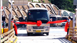葛洲壩參建的延黃高速正式通車(chē)了！
