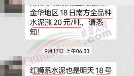 23個省水泥價格下跌！修復上漲來了！